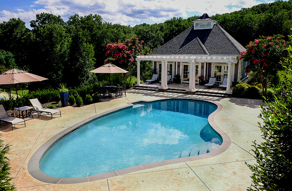 Jacksonville, MD Transitional Pool Baltimore by Lothorian Pools