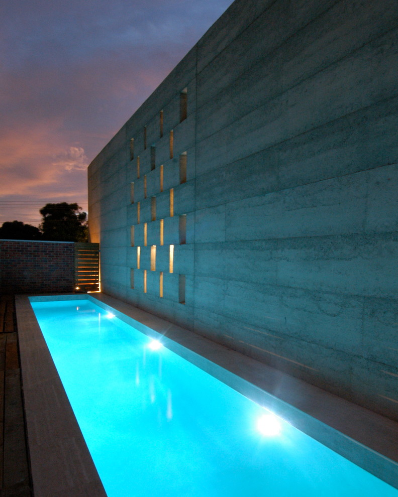 Example of a trendy pool design in Perth