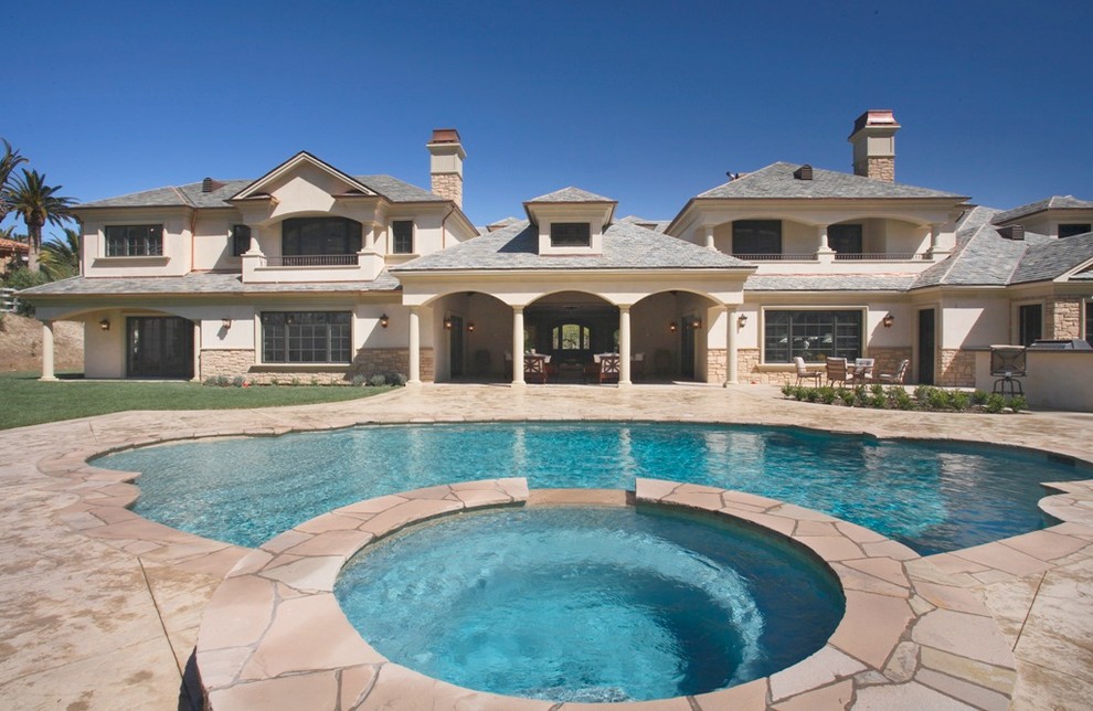 Jim Bridger Traditional Pool Los Angeles by Residential Design