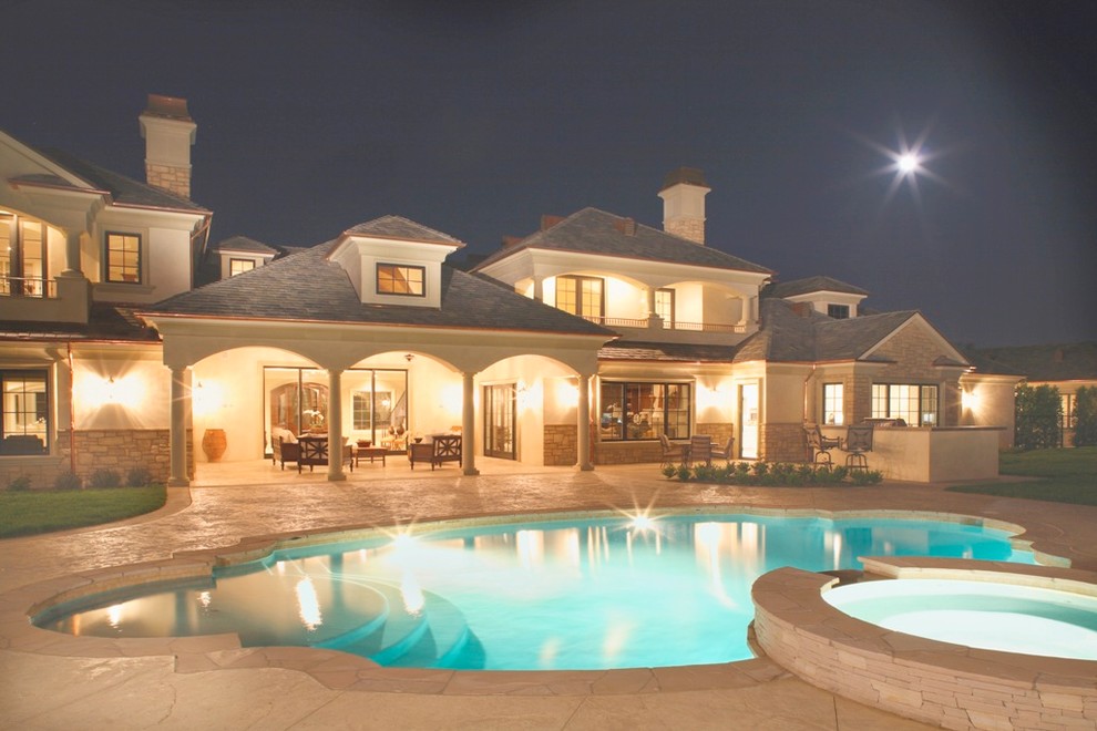 Jim Bridger Traditional Pool Los Angeles by Residential Design