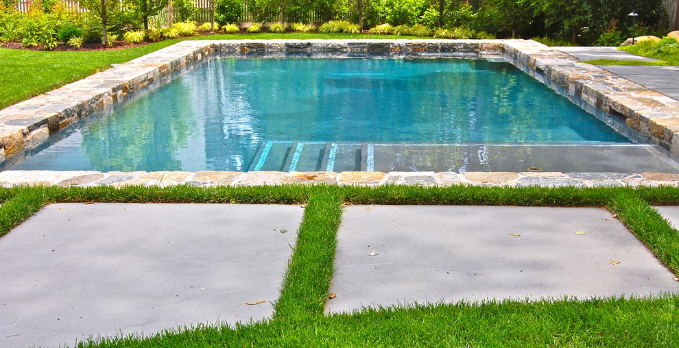 Immagine di una piscina bohémian