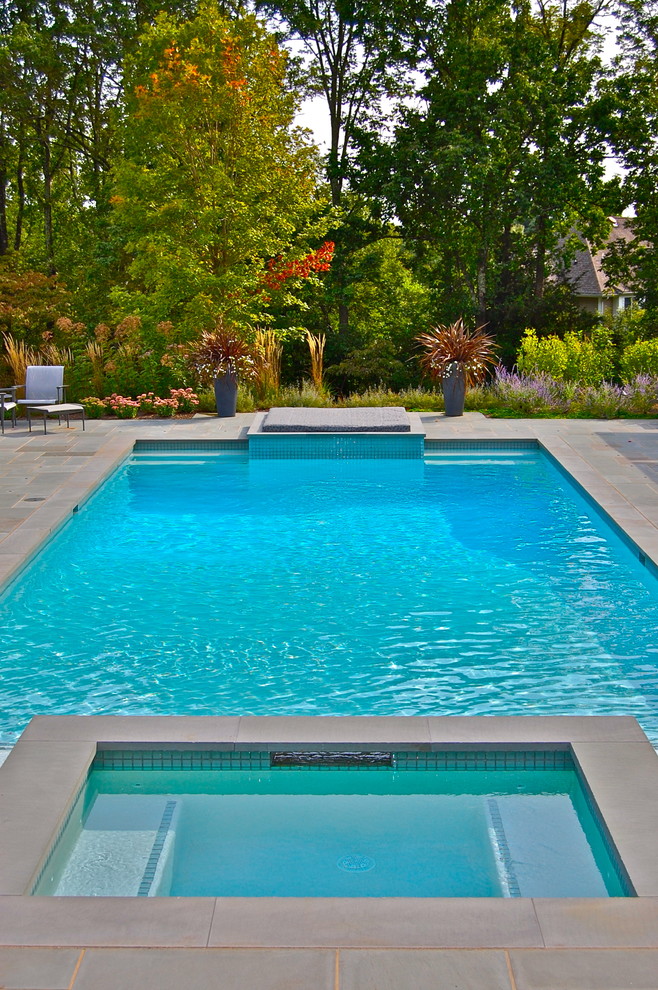 Pool - eclectic pool idea in New York