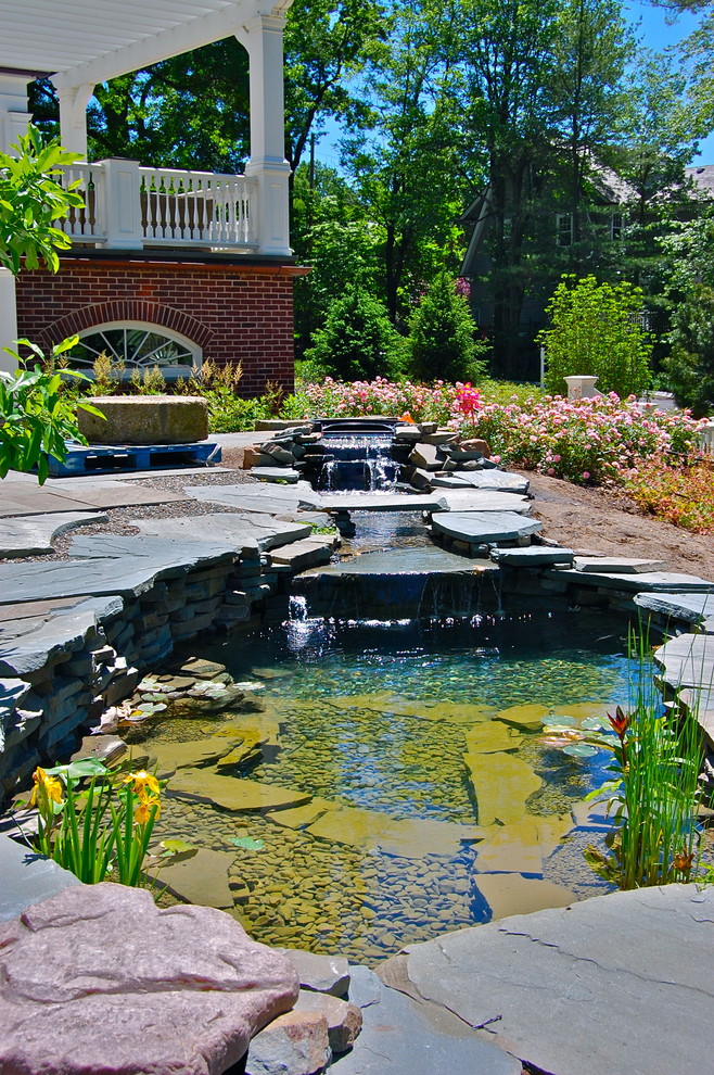 Just pools and water features!! Eclectic Pool New York by