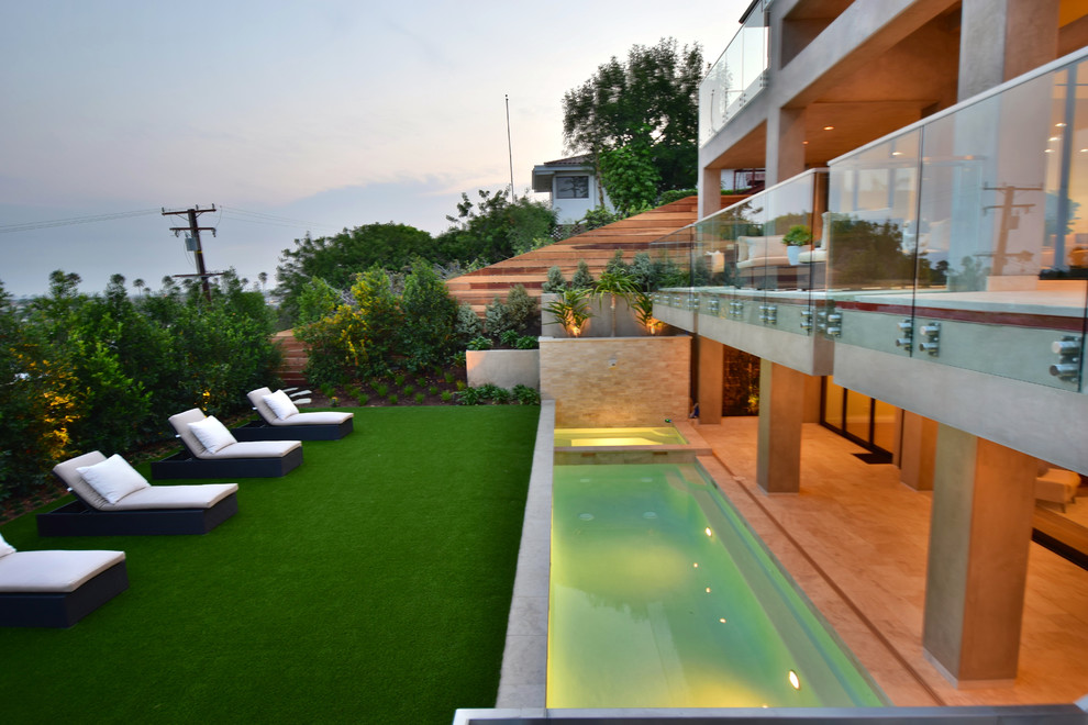 Kings Modern Pool Orange County by Legacy Custom Homes Houzz