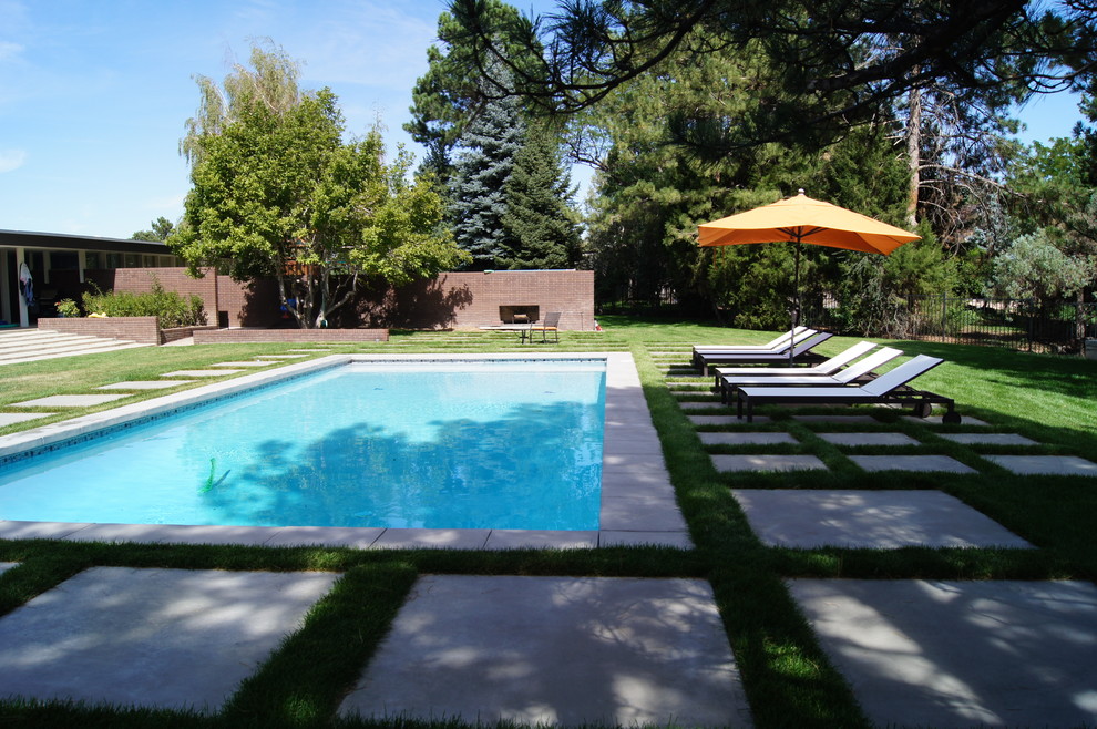 KOIN house Modern Pool Denver by cky design, inc. Houzz