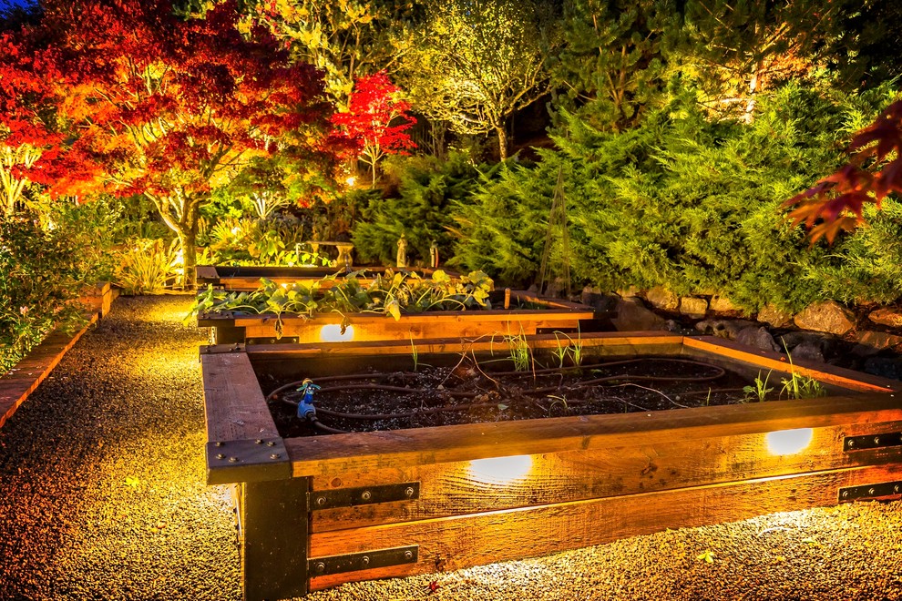 Lacamas View Estate Traditional Pool Portland by GRO Outdoor