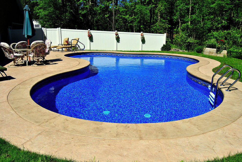 Lagoon Pool 16'x34'x25' - Pool - Boston - by Delgallo Country Pools Inc ...