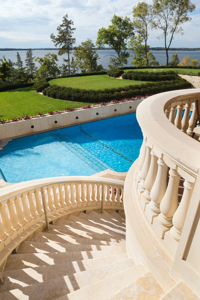 Lake Private Residence Traditional Pool Minneapolis