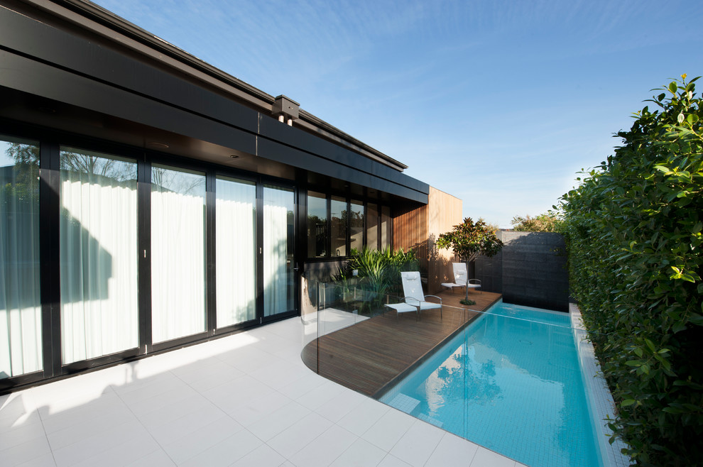 Lambeth Road Modern Pool Melbourne by Frameless Impressions Houzz