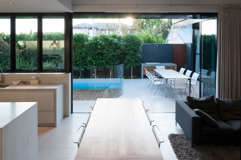 Lambeth Road Modern Pool Melbourne by Frameless Impressions Houzz