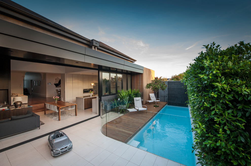 Lambeth Road Modern Pool Melbourne by Frameless Impressions Houzz