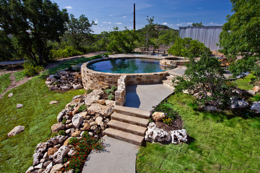 Inspiration for a timeless pool remodel in Austin