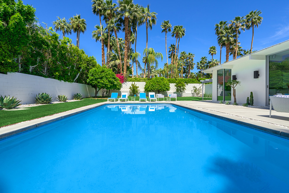 Minimalist pool photo in Los Angeles