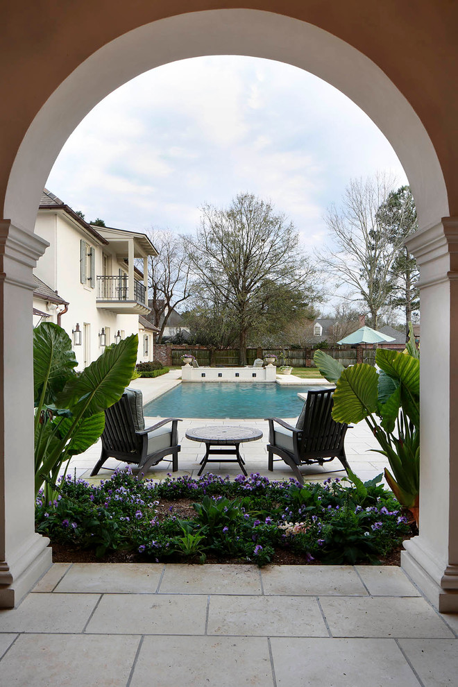 Design ideas for a traditional swimming pool in Nashville.