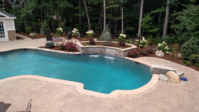Londonderry Nh Pool Project, Landscaping Londonderry Nh