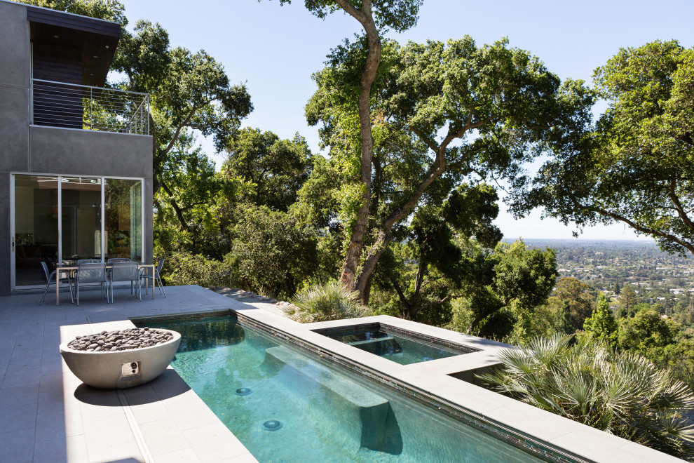 Los Gatos Hills Modern House Modern Pool San Francisco by