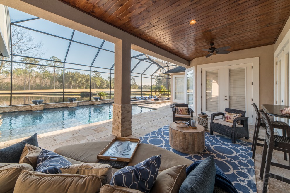 Luxurious Florida Pool Contemporary Pool Jacksonville by