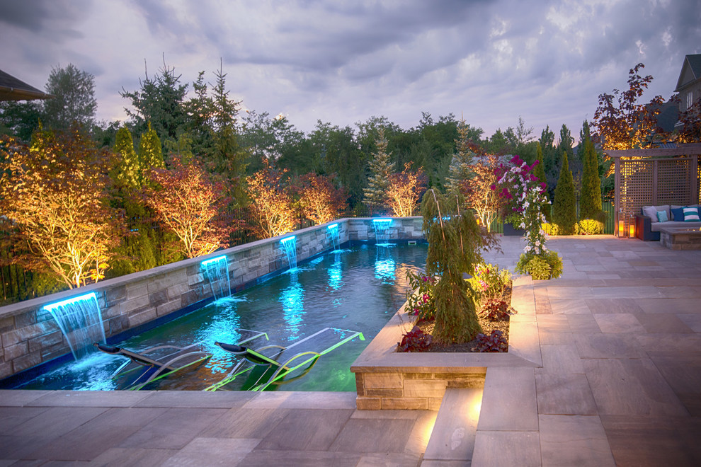 Luxurious Outdoor Living Contemporary Pool Toronto by Elite