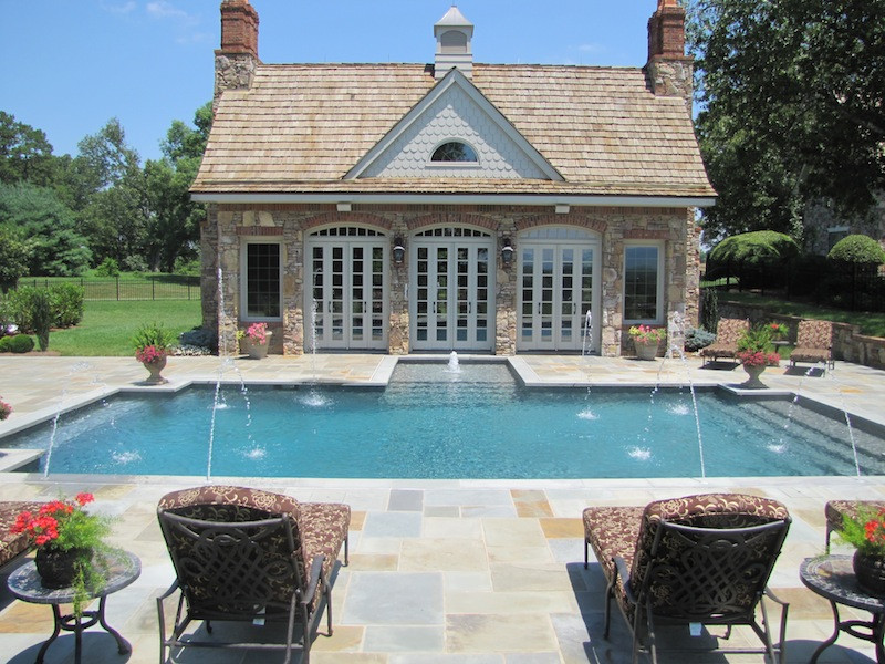 Luxury Backyards Pool Baltimore by Elite Pools Houzz