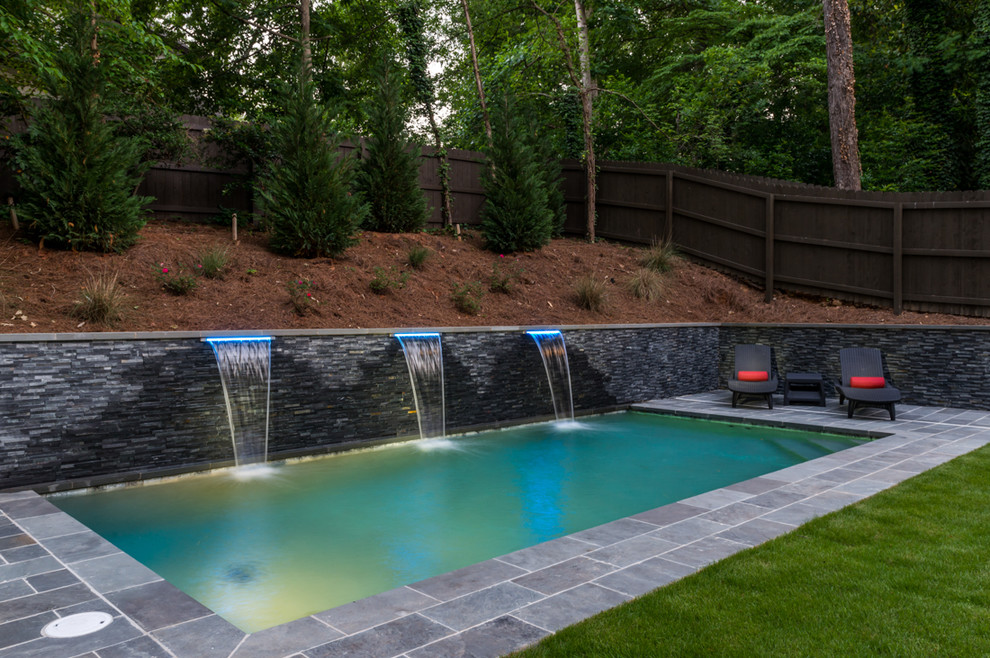 Luxury Home in Buckhead, Chastain Park Pool Atlanta by Stokesman