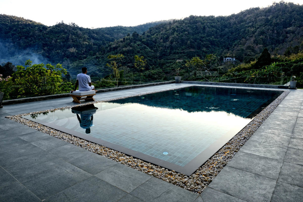 Example of a pool design in Singapore