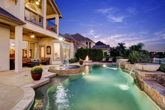 Luxury Real Estate Northwest Houston - Traditional - Pool - Houston ...