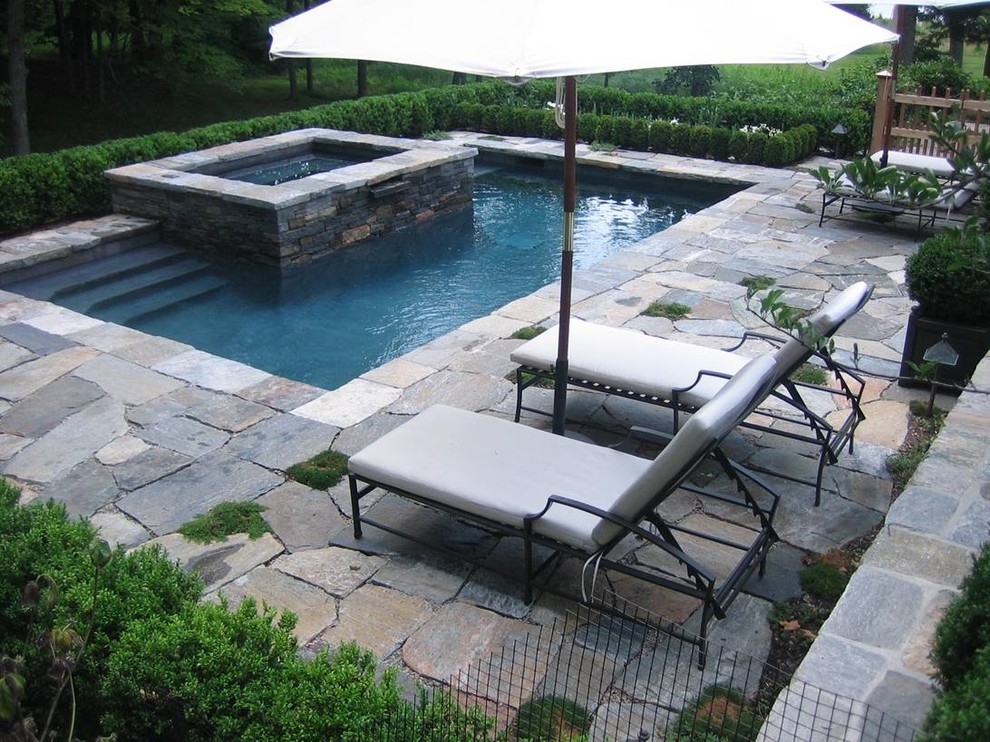 Lyme CT Traditional Pool Bridgeport by Landscape Specialties