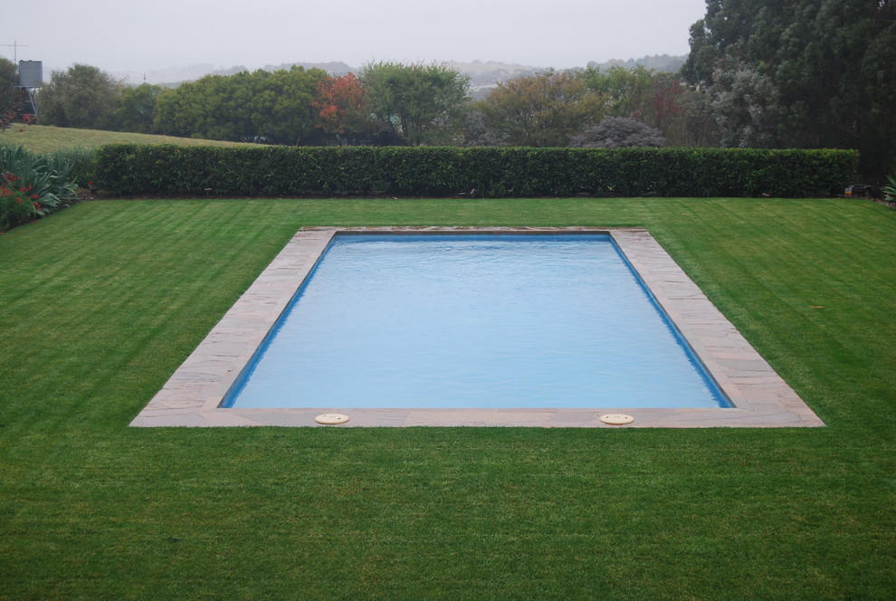 Example of a classic pool design in Melbourne