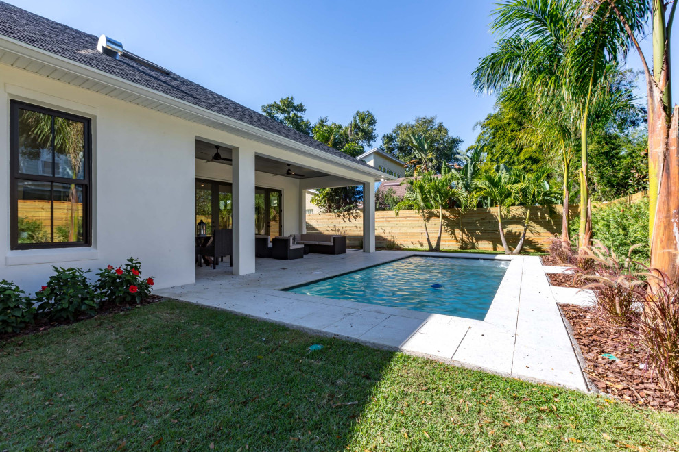 Custom Home Winter Park FL Farmhouse Pool Orlando by LunDev