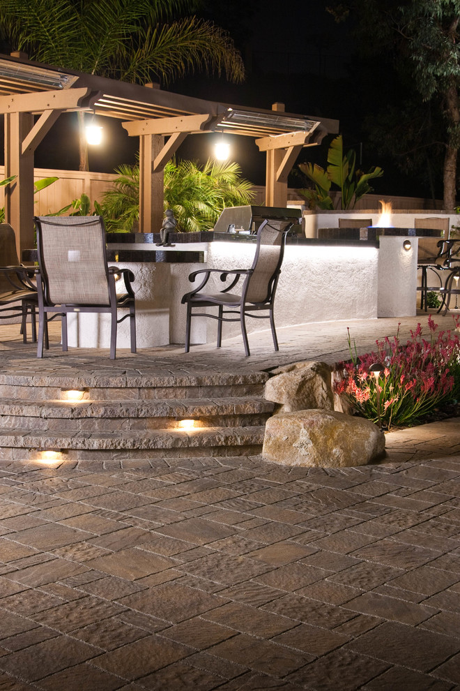 McKennery Project Western Outdoor Designs Transitional Pool San