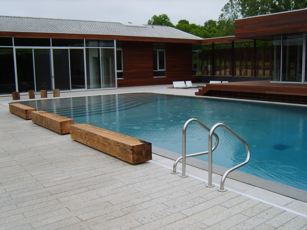 McQ Swimming Pool 5 Contemporary Pool Kansas City by Indian
