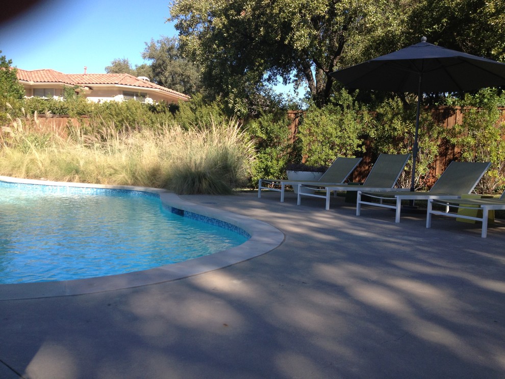 Example of a 1950s pool design in Dallas