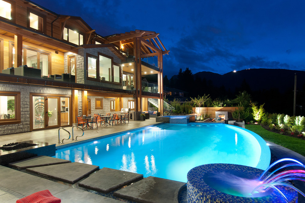 Millstream Contemporary Pool Vancouver by Aloha Pools