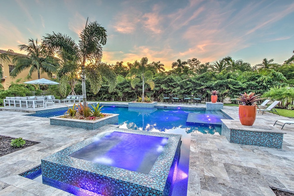 Model Home Fort Myers, Florida Pool Miami by Sunset Pools Houzz