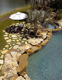 Model Merchandising - Marc Rutenberg Homes - Mediterranean - Pool ...