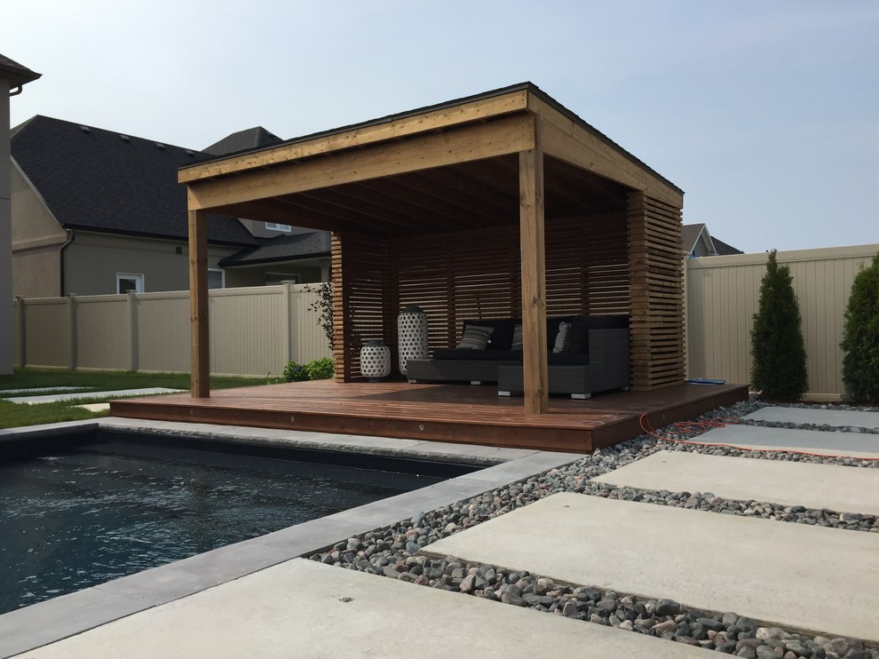 modern cabana