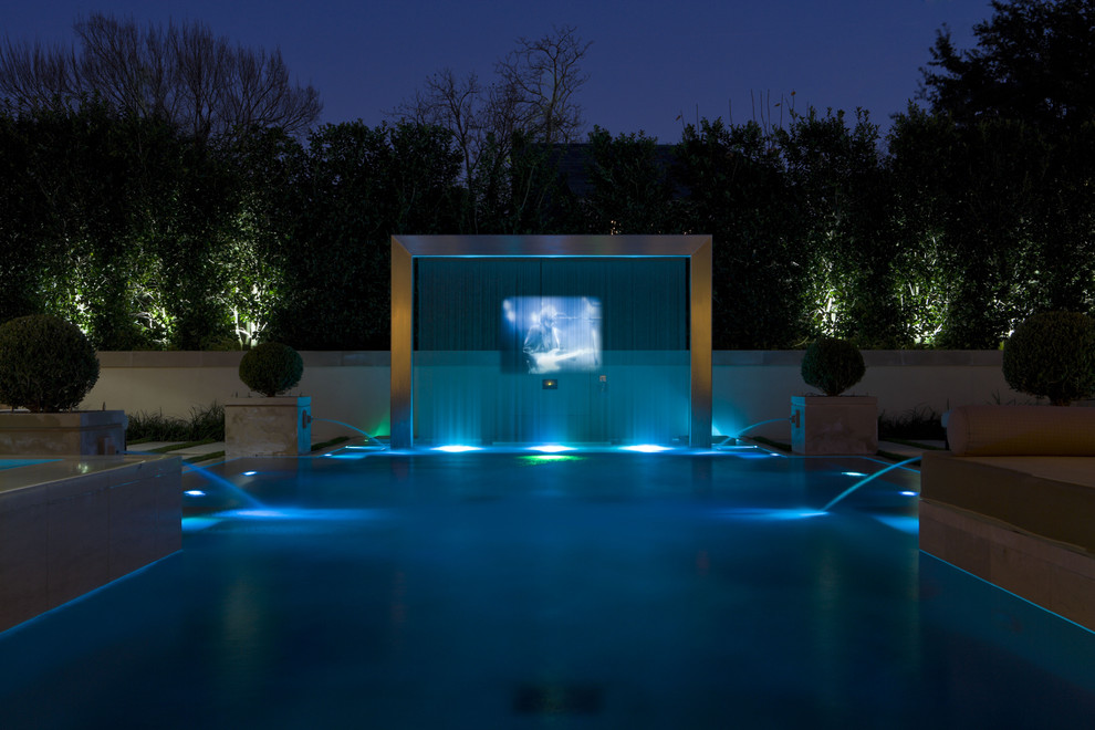 Pool - modern pool idea in Dallas