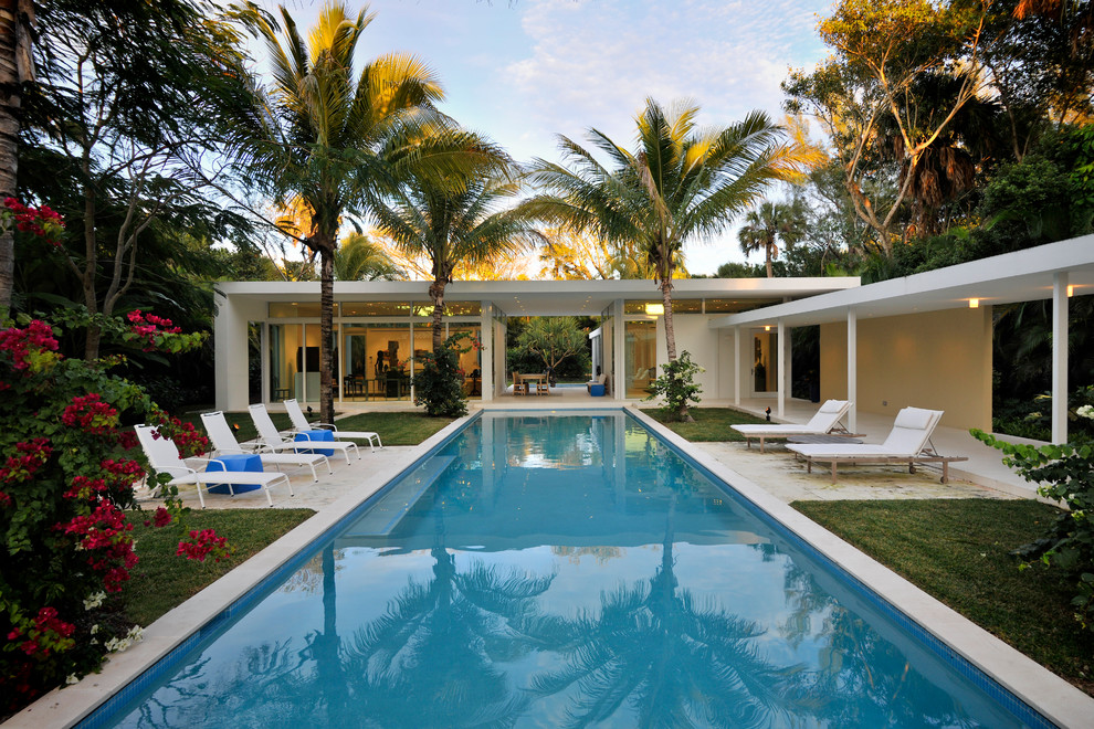 Example of a pool design in Miami