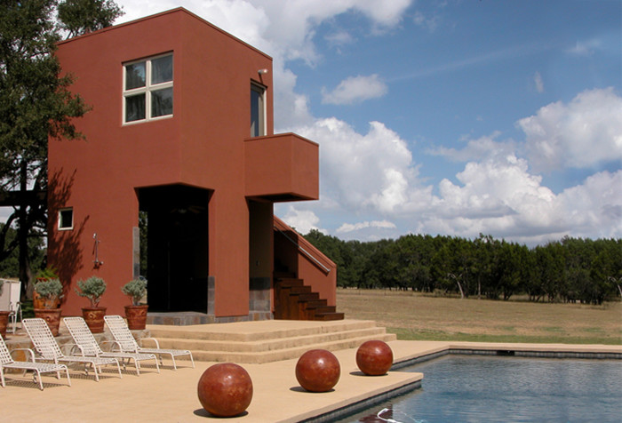 Moderner Pool in Austin