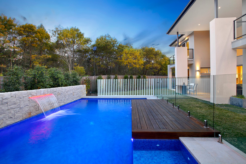 Trendy pool photo in Sydney