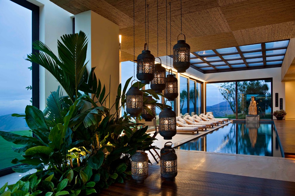 Pool - tropical pool idea in Other