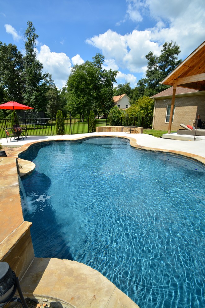 Morris Pool Little Rock by Parrot Bay Pools & Spas Houzz