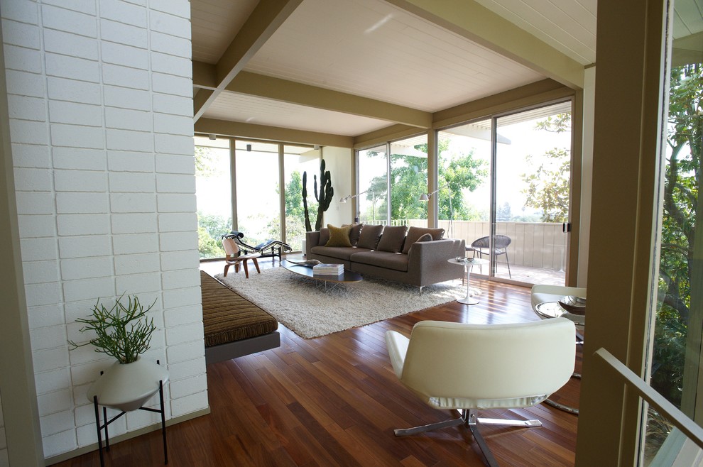 Mt Helix midcentury Midcentury Pool San Diego by Falling