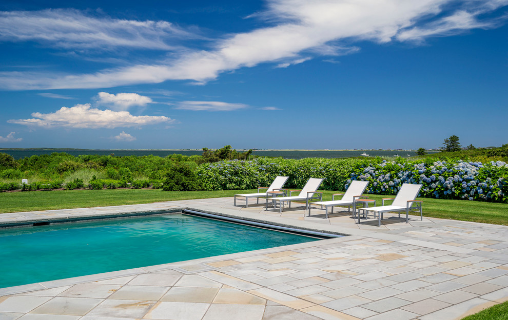 Nantucket Residence Beach Style Pool Boston by Sudbury Design