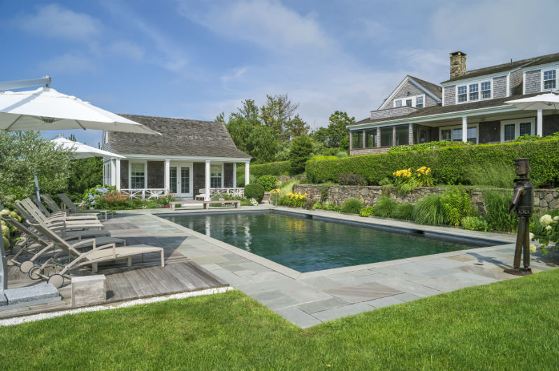 Inspiration for a coastal pool remodel in Boston