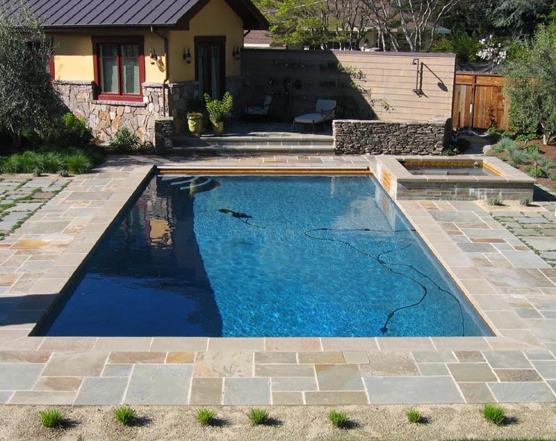 This is an example of a classic swimming pool in San Francisco.