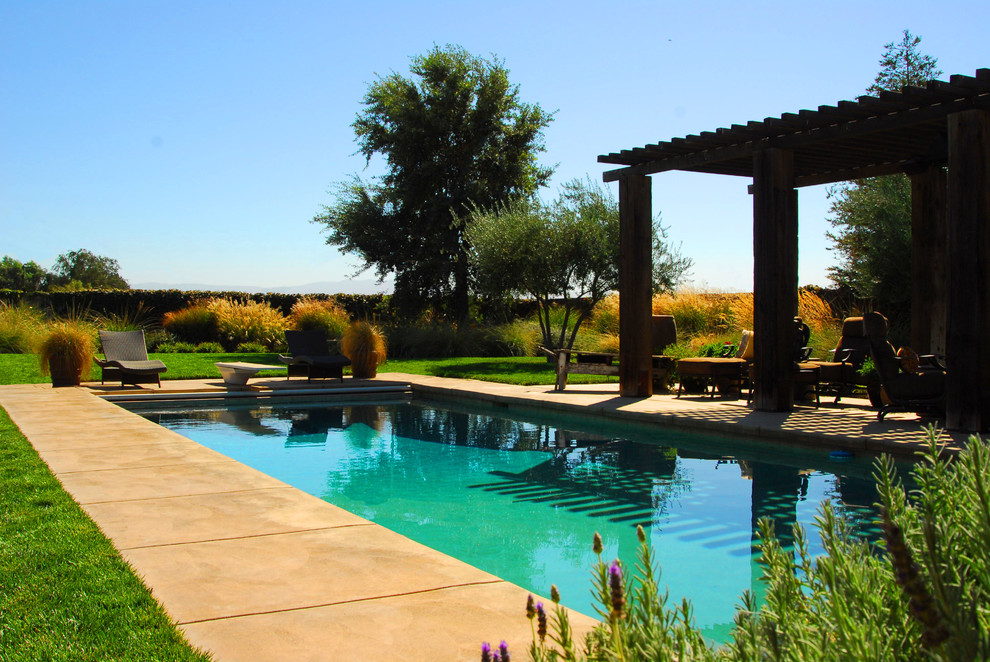 Napa Style Residence Mediterranean Pool Other by Westfall