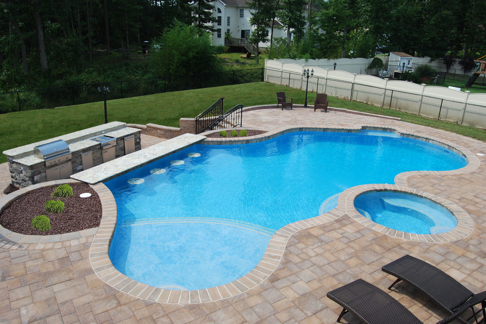Natural Freeform Pools Traditional Pool Philadelphia by Swim