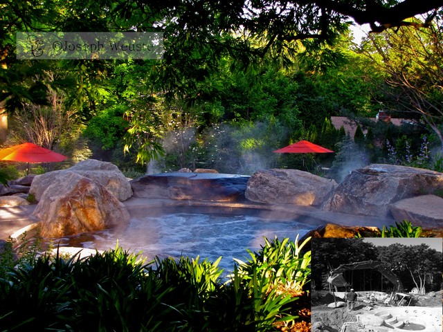 Natural Stone Spa Design - Traditional - Swimming Pool & Hot Tub - New York  - by User | Houzz IE