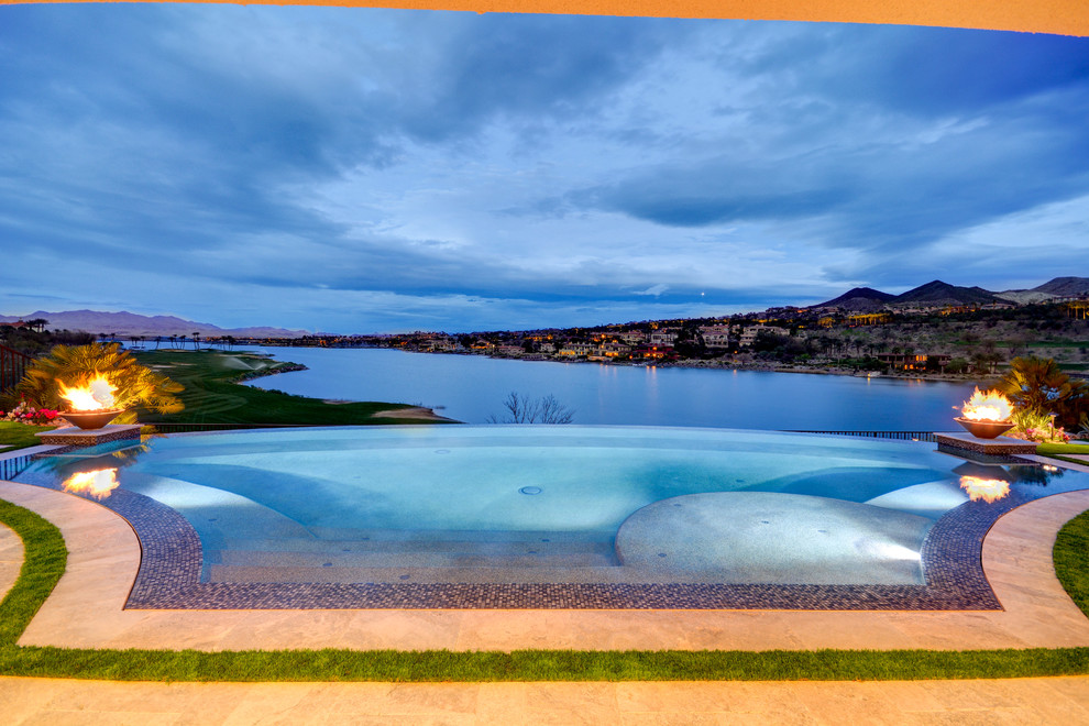 Negative Edge & Perimeter Overflow Pools in Las Vegas, Poolscapes LLC
